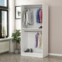 Hanah Home Armario Kale Glass Black - 210 Blanco y Negro